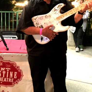 Styx signed guitar